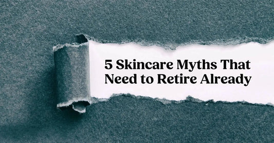 A piece of midnight blue torn paper with the title of our article in the tear.