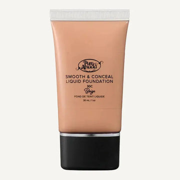 Tube of Pure Anada Smooth & Conceal Beige 30C Liquid Foundation on a white background
