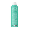 Teal spray bottle with white cap on a white background