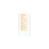 Rectangular product label with text on a white background