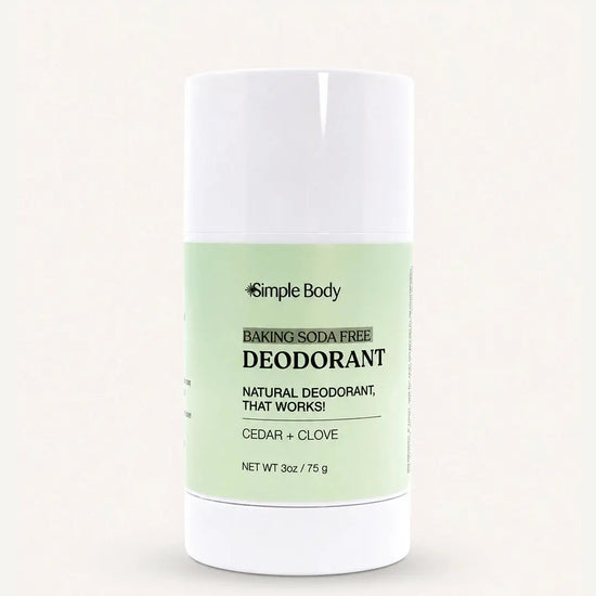 Simple Body - Baking Soda Free Deodorant Cedar + Clove (AI)