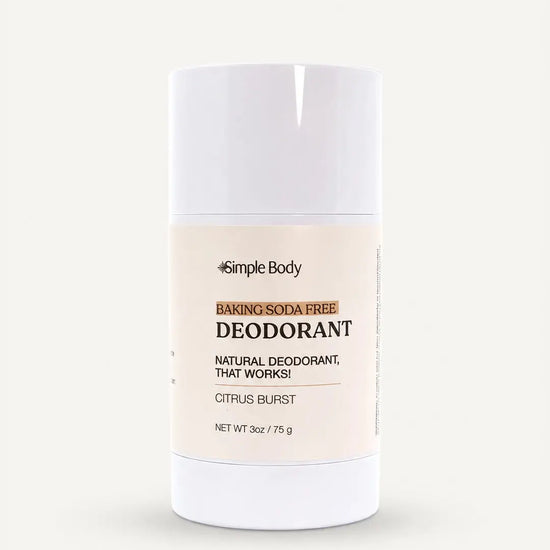 Simple Body - Baking Soda Free Deodorant Citrus Burst (AI)