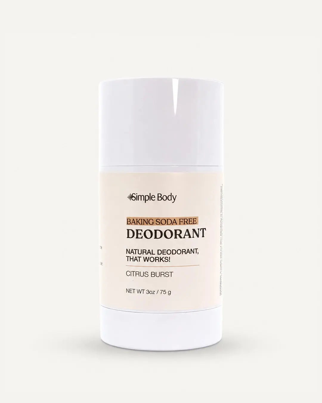 Simple Body - Baking Soda Free Deodorant Citrus Burst (AI)