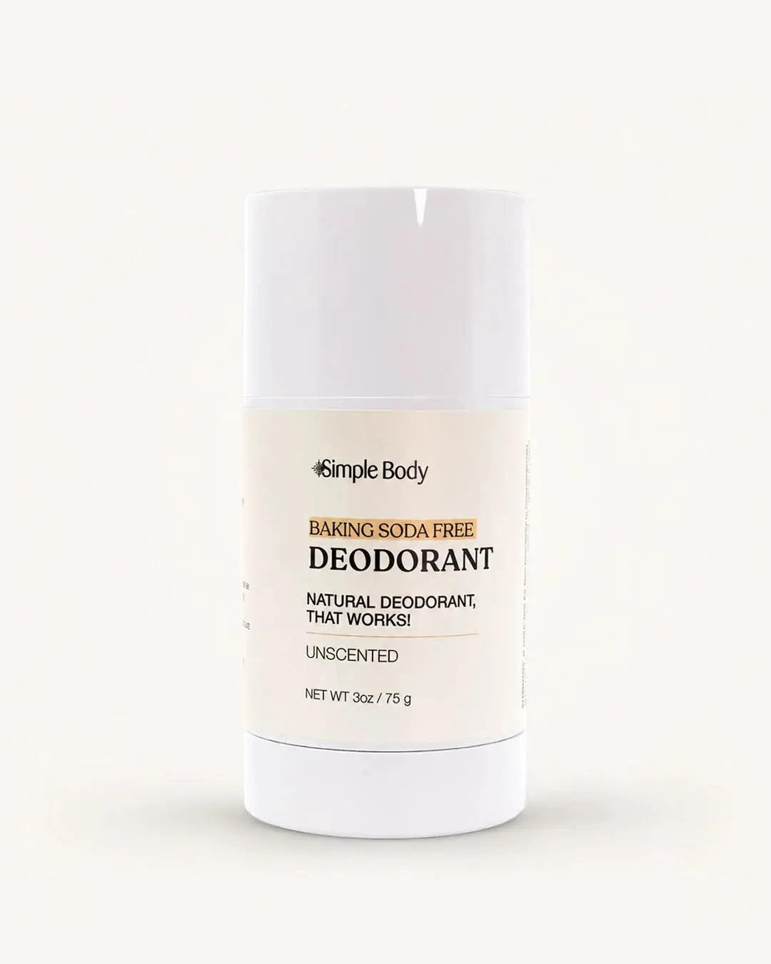 Simple Body - Baking Soda Free Deodorant Unscented (AI)