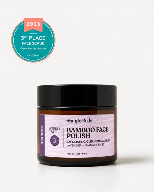 Bamboo Face Polish Lavender & Frankincense