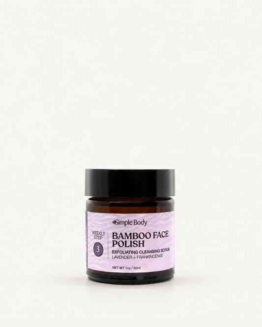 Simple Body - Lavender Bamboo Face Polish 1oz (AI)