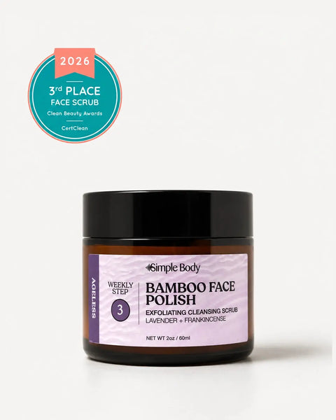 Face Scrub Exfoliator for Sensitive Skin | Simple Body