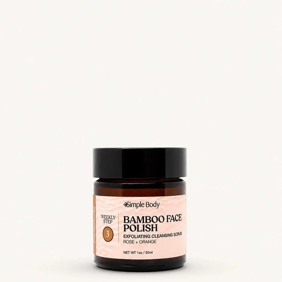 Simple Body - Orange Bamboo Face Polish 1oz (AI)
