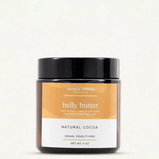 Simple Body - Belly Butter, Natural Cocoa  4oz (AI)