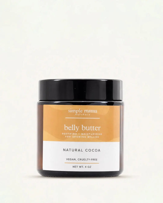 Simple Body - Belly Butter, Natural Cocoa  4oz (AI)