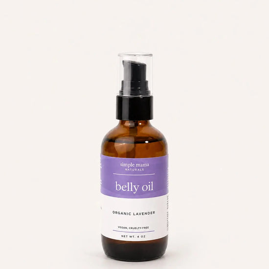 Simple Body - Belly Oil, Lavender 4oz (AI)
