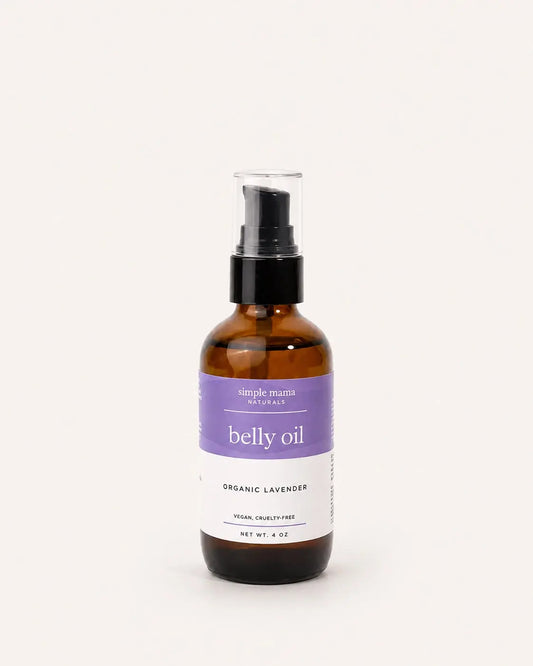 Simple Body - Belly Oil, Lavender 4oz (AI)