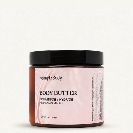 Simple Body - Body Butter for Dry and Cracked Skin Himalayan Magic 16oz (AI)