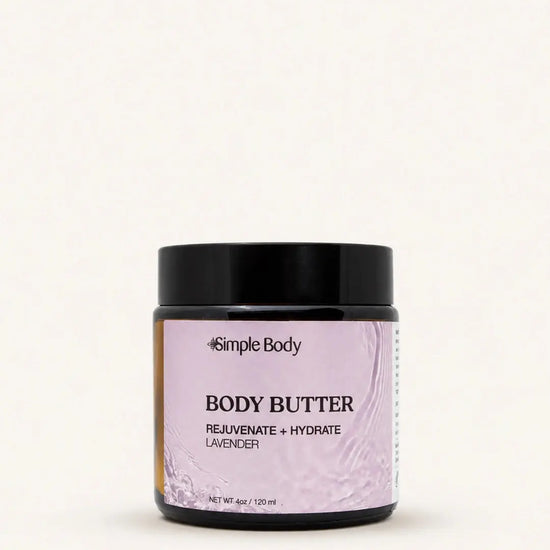 Simple Body - Body Butter for Dry and Cracked Skin Lavender 4oz (AI)