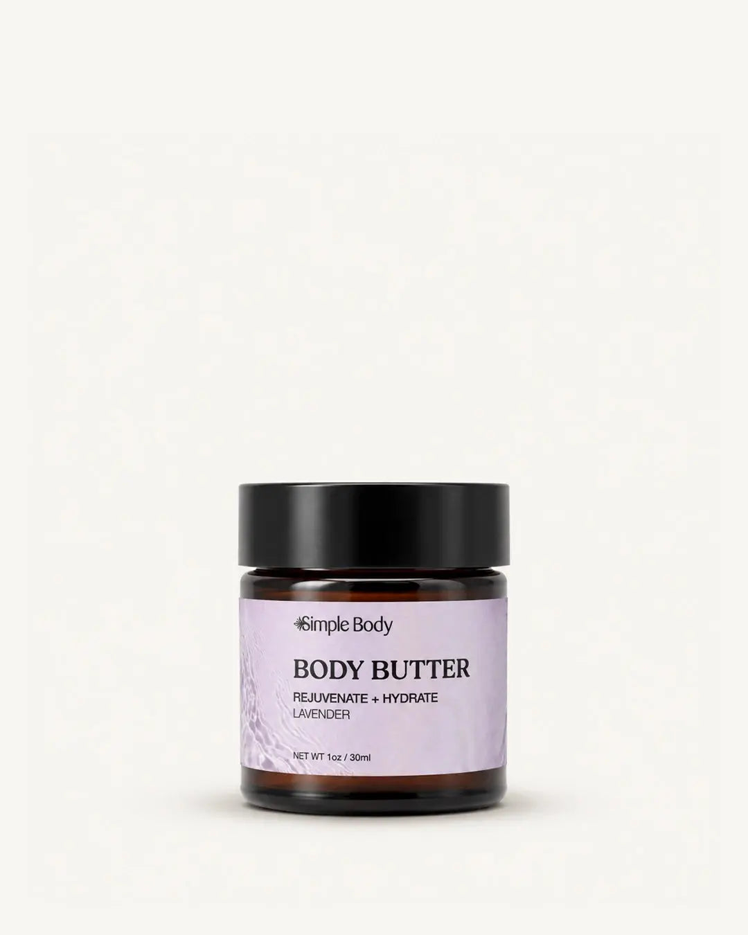 Simple Body - Body Butter for Dry and Cracked Skin Lavender 1oz (AI)