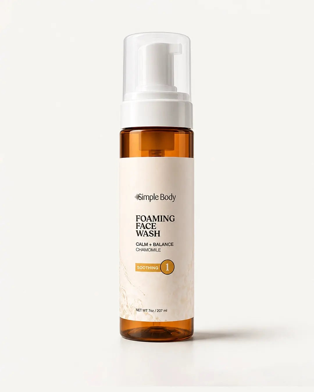 Simple Body - Chamomile Foaming Face Wash 7oz (AI)