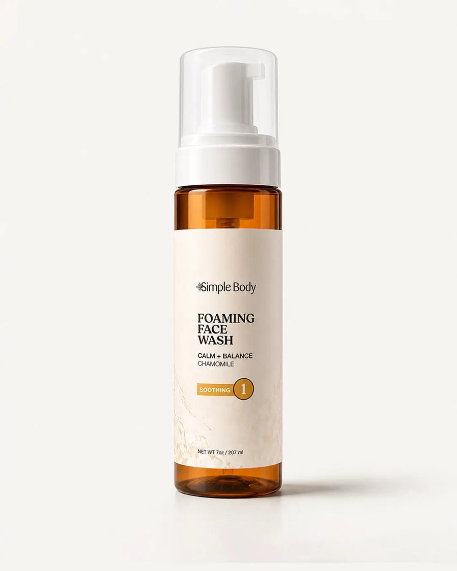 Simple Body - Chamomile Foaming Face Wash 7oz (AI)