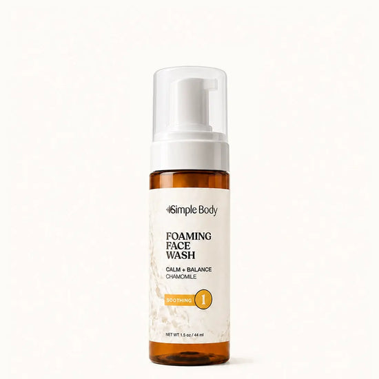 Simple Body - Chamomile Foaming Face Wash 1.5oz (AI)