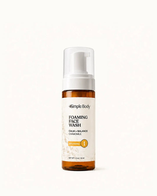 Simple Body - Chamomile Foaming Face Wash 1.5oz (AI)