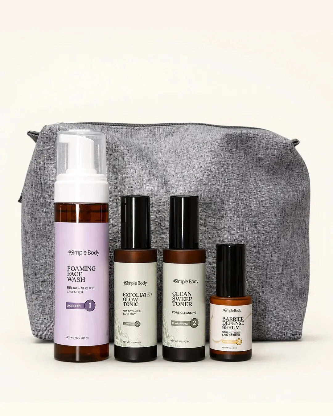 Simple Body - Clear Skin Acne Skincare Kit (AI)