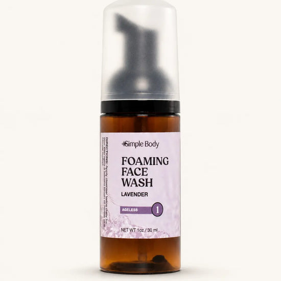 Simple Body - Lavender Foaming Face Wash 1 (AI)