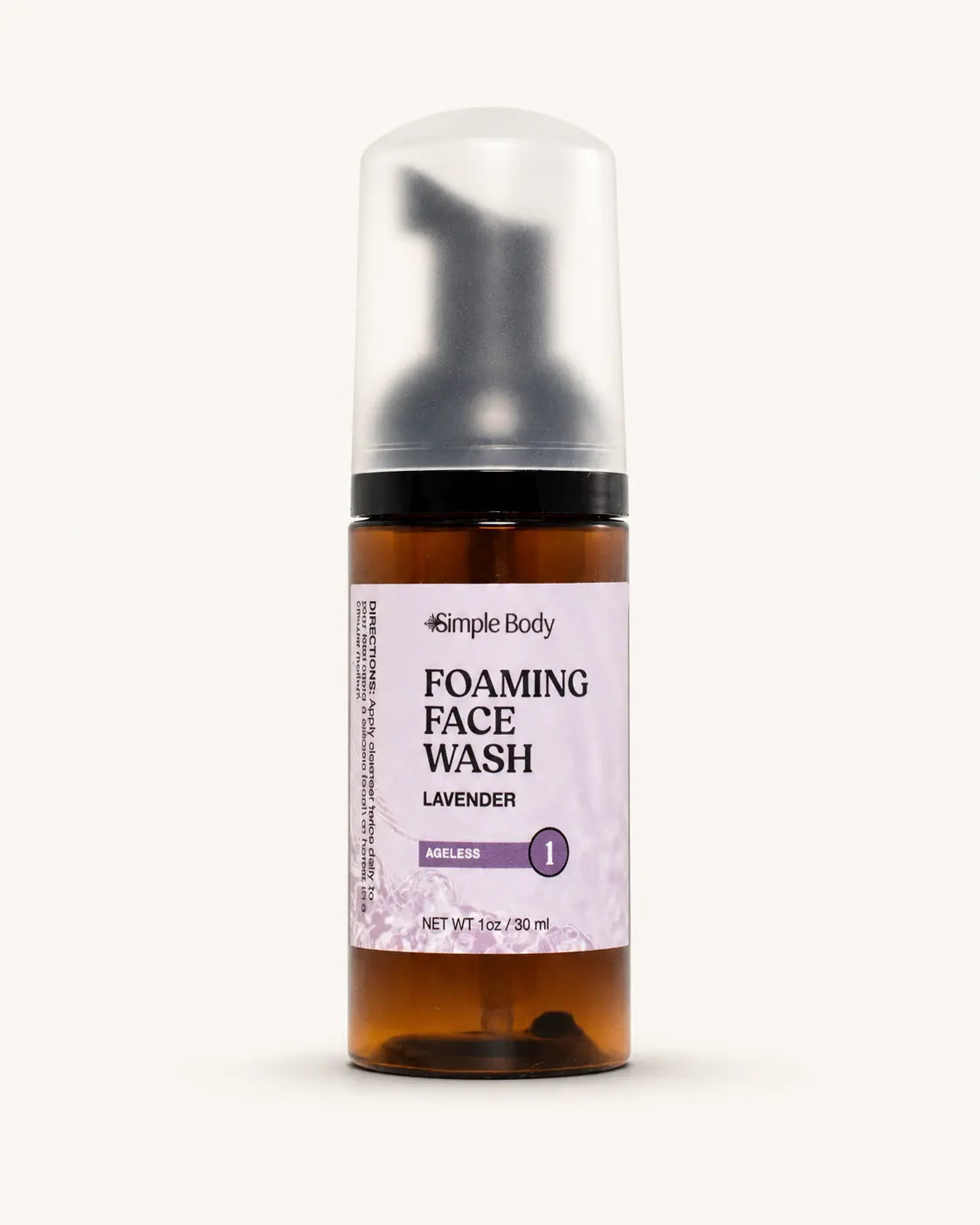 Simple Body - Lavender Foaming Face Wash 1 (AI)