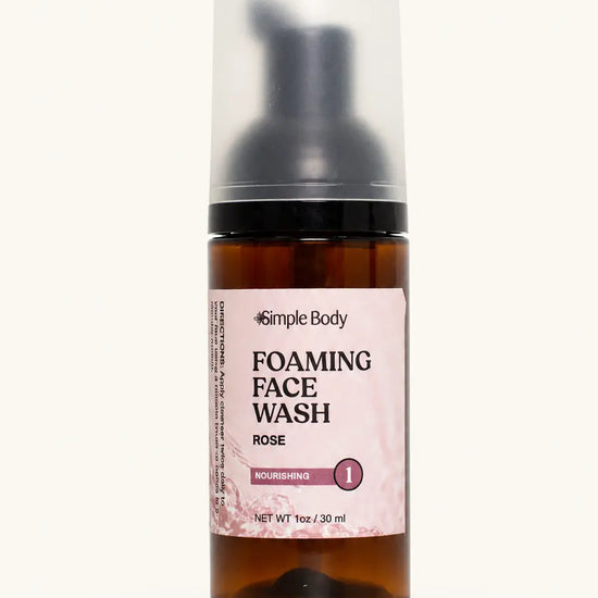 Simple Body - Rose Foaming Face Wash 1oz (AI)