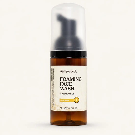 Simple Body - Chamomile Foaming Face Wash 1oz (AI)