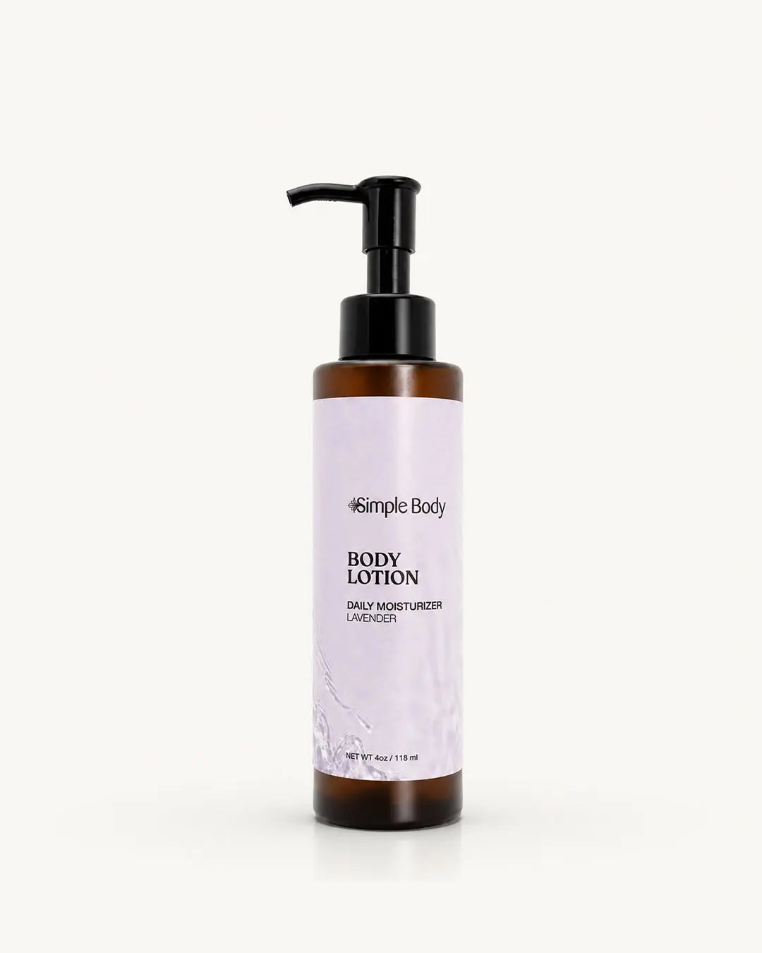 Simple Body - Lavender Body Lotion for Dry and Sensitive Skin 4oz (AI)