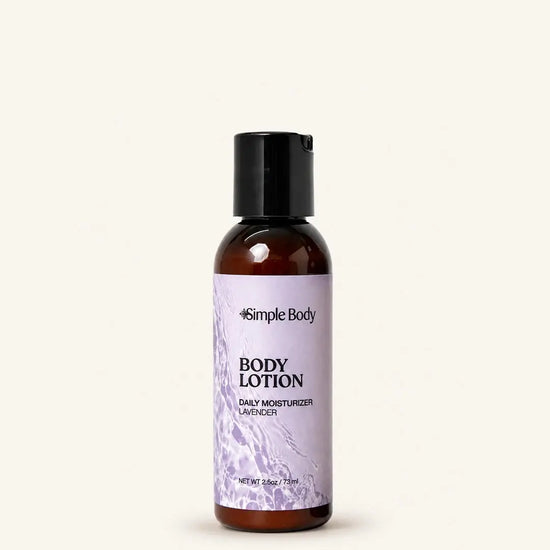 Simple Body - Lavender Body Lotion for Dry and Sensitive Skin 2.5oz (AI)