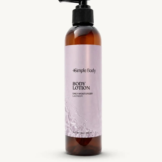 Simple Body - Lavender Body Lotion for Dry and Sensitive Skin 8oz (AI)