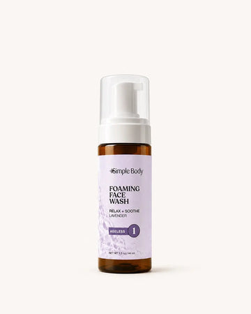 Simple Body - Lavender Foaming Face Wash 1.5oz (AI)