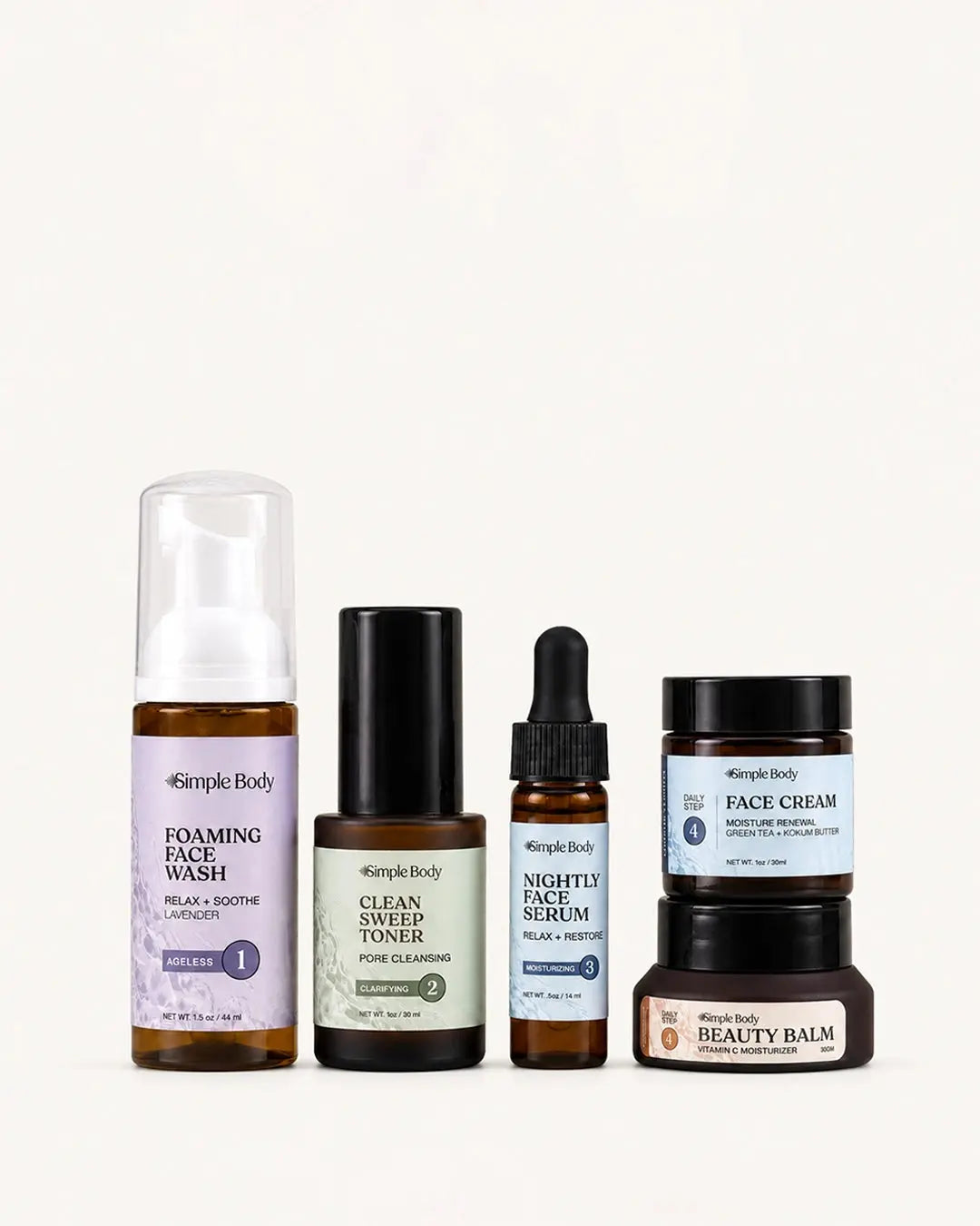 Simple Body - Mini Starter Skincare Kit Acne or Oily (AI)