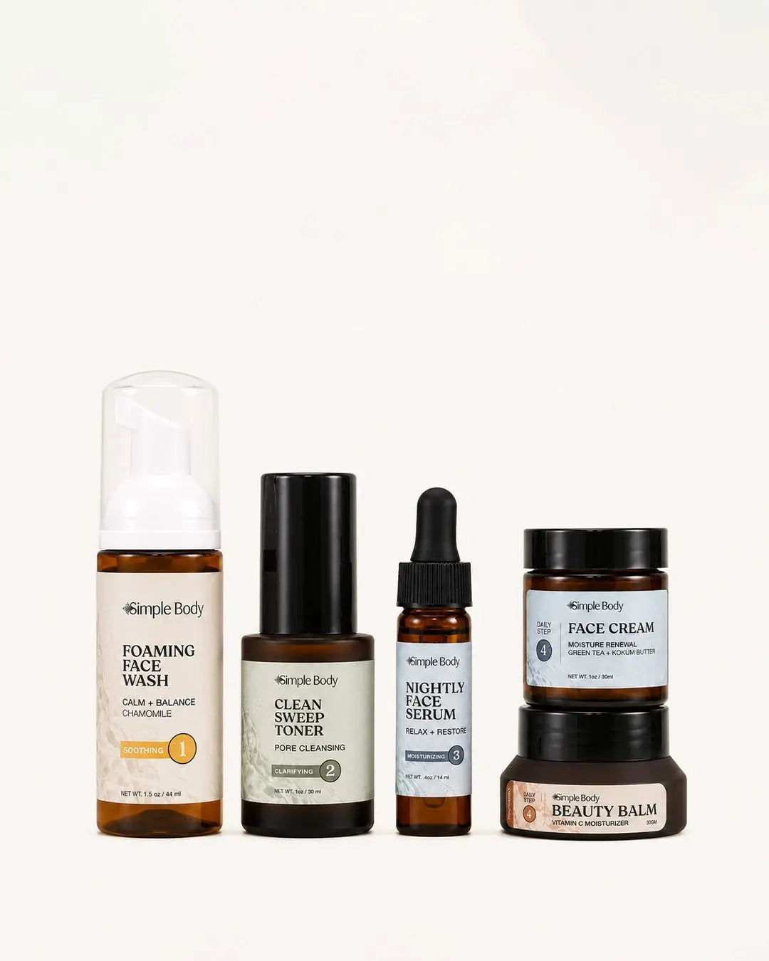 Simple Body - Mini Starter Skincare Kit Combination (AI)