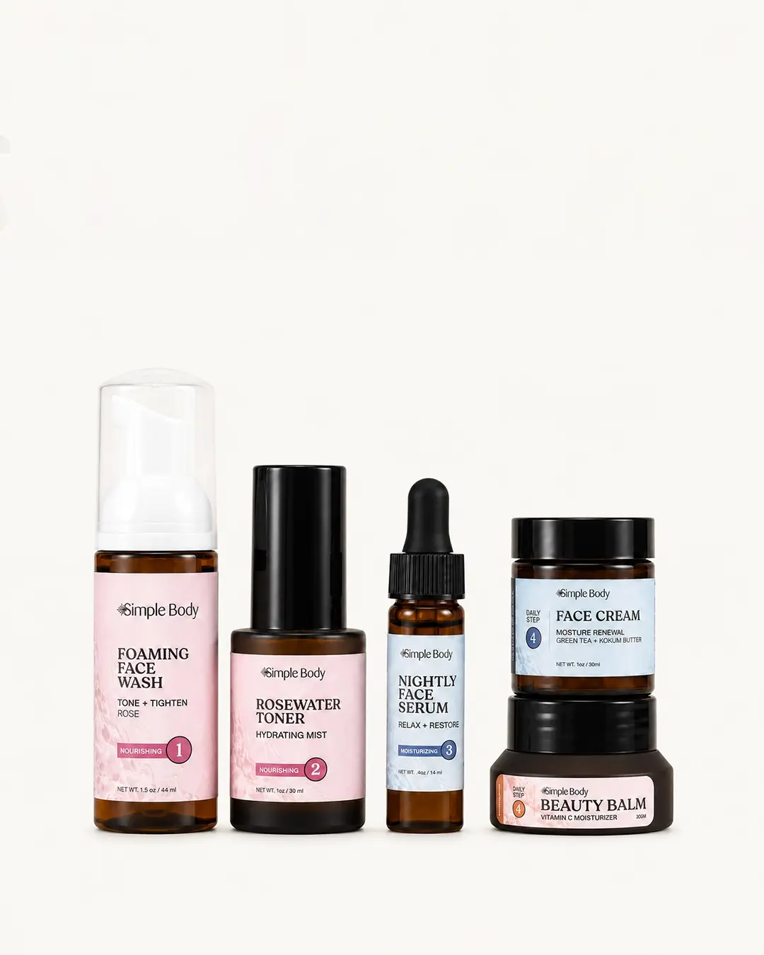 Simple Body - Mini Starter Skincare Kit Normal To Dry (AI)