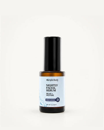 Simple Body - Nightly Face Serum 1oz (AI)