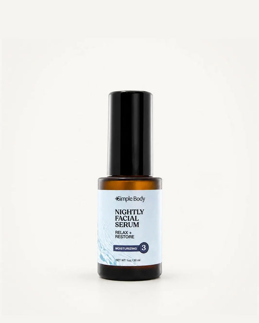 Simple Body - Nightly Face Serum 1oz (AI)
