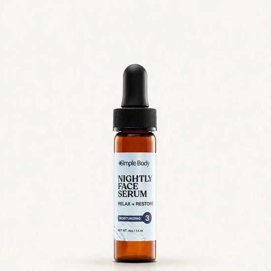 Simple Body - Nightly Face Serum .4oz (AI)
