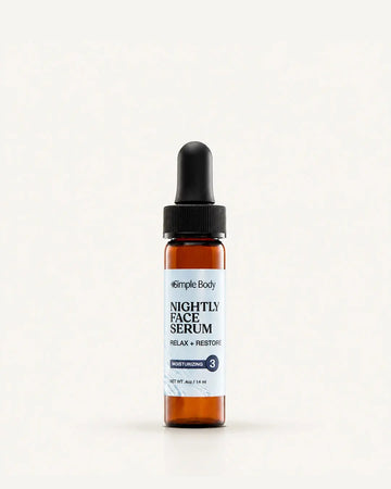 Simple Body - Nightly Face Serum .4oz (AI)