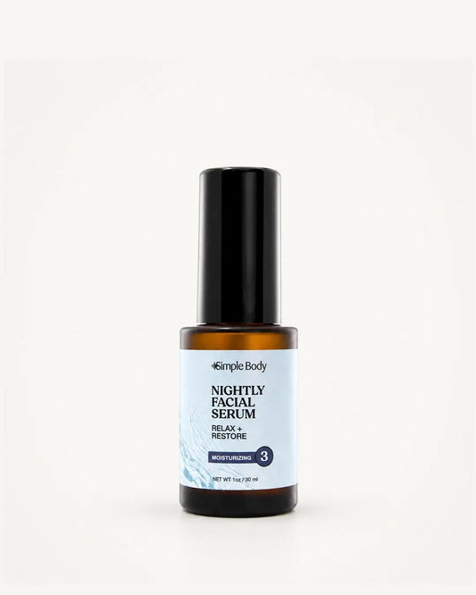 Simple Body - Nightly Face Serum 1oz (AI)
