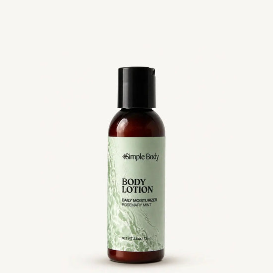 Simple Body - Rosemary Mint Body Lotion for Dry Skin 2.5oz (AI)
