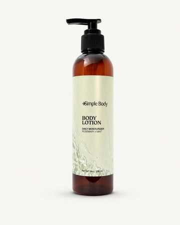 Simple Body - Rosemary Mint Body Lotion for Dry Skin 8oz (AI)