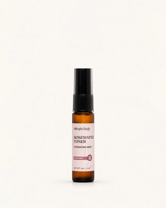 Simple Body - Rosewater Toner .4oz (AI)