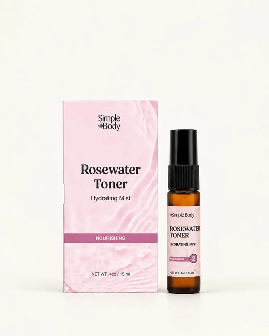 Simple Body - Rosewater Toner .4oz (AI)