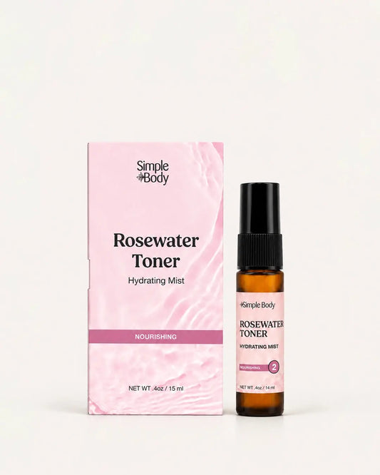 Simple Body - Rosewater Toner .4oz (AI)