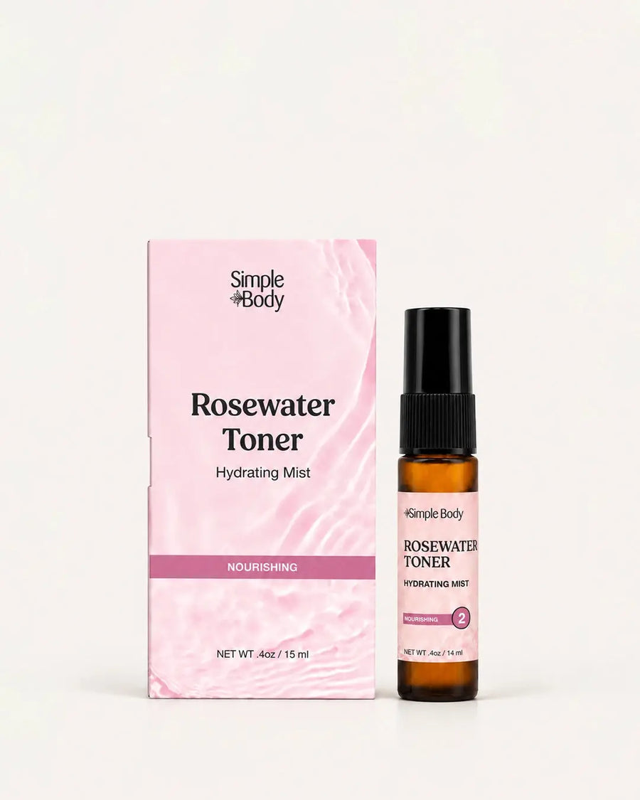 Simple Body - Rosewater Toner .4oz (AI)