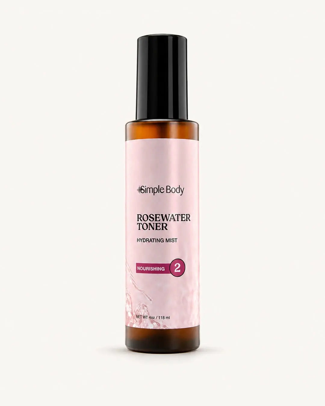 Simple Body - Rosewater Toner 4oz (AI)