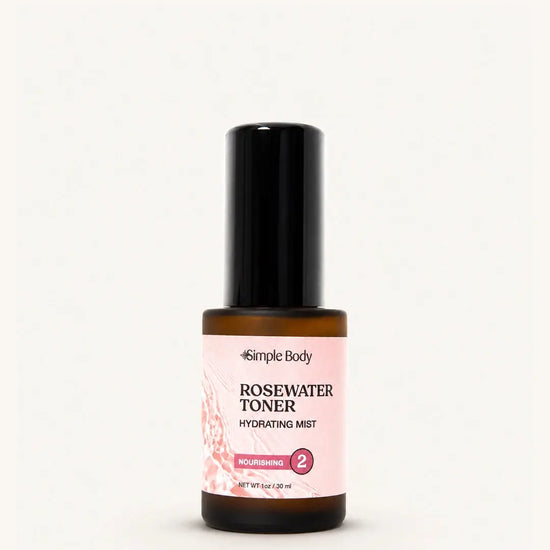 Simple Body - Rosewater Toner 1oz  (AI)