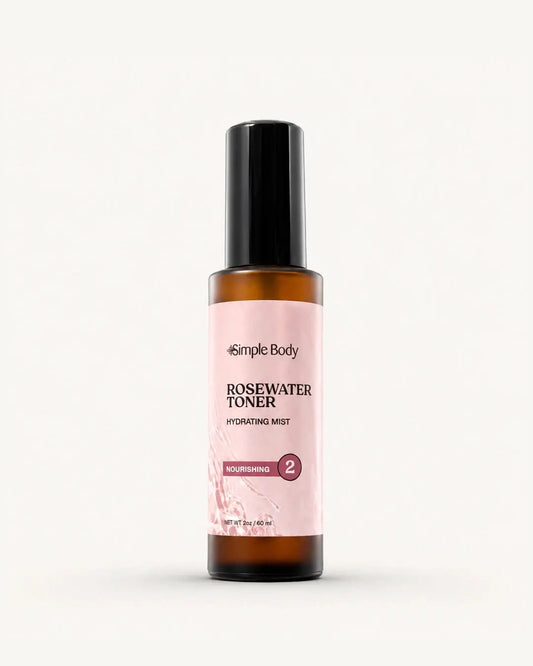Simple Body - Rosewater Toner 2oz (AI)