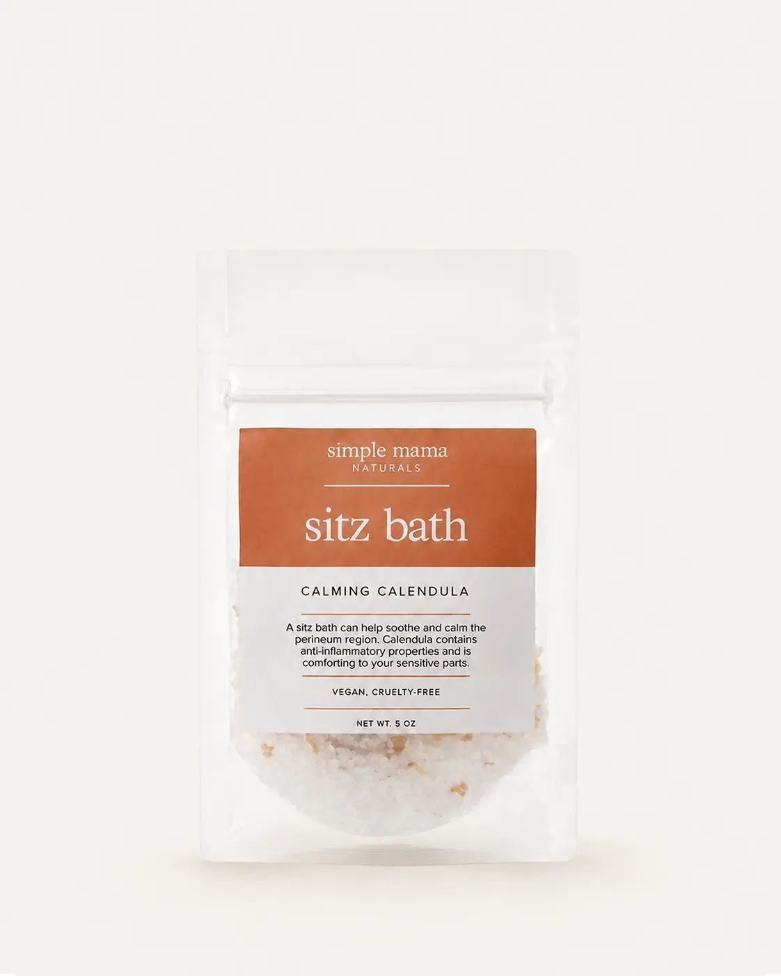Simple Body - Sitz Bath Salt Calming Calendula .5oz (AI)